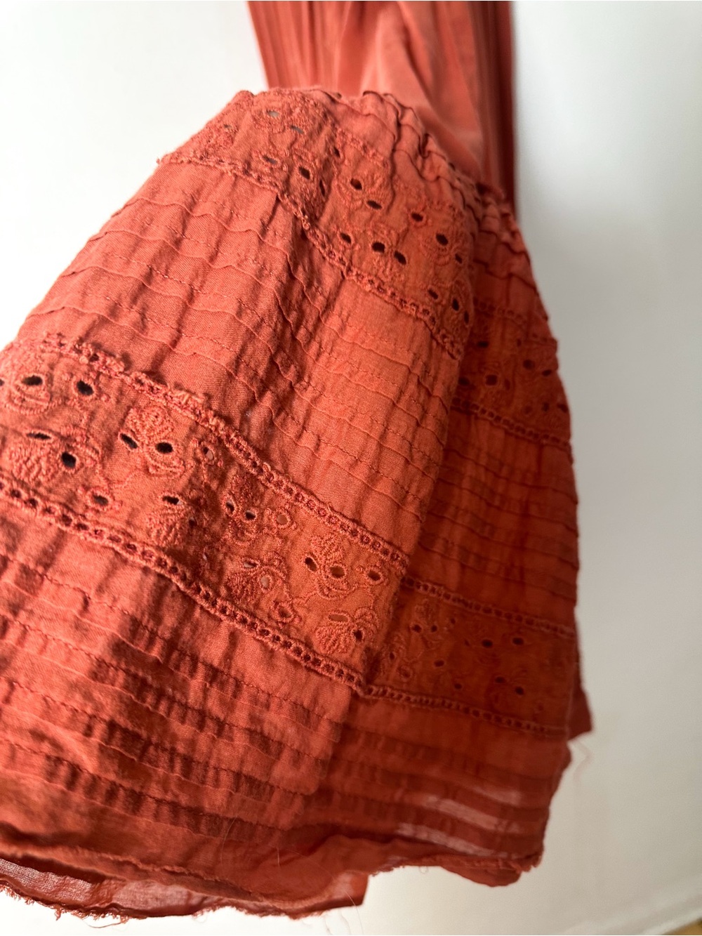 FP One Alessi Maxi Skirt in Redwood size Small - Picture 10 of 14